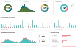 attrition metrics turnover visualization healthcare inetsoft managers informatics