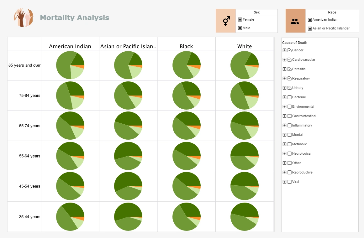 example of a actuarial dashboard